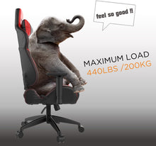Load image into Gallery viewer, GAMDIAS Multi-Color RGB Gaming Chair High Back Adjusting Headrest and Lumbar