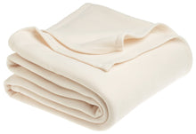 Load image into Gallery viewer, Martex Super Soft Fleece Blanket - Full/Queen, Warm, Lightweight, Pet-Friendly, Throw for Home Bed, Sofa &amp; Dorm - Ivory