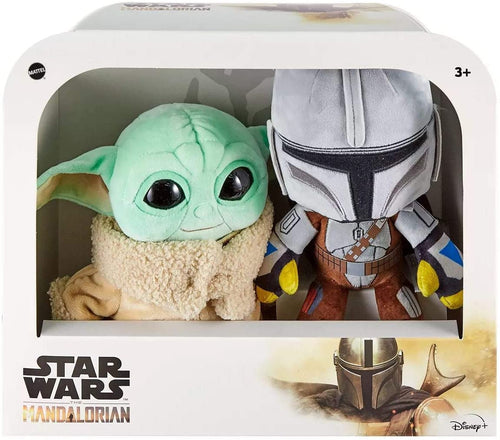 Disney's Star Wars The Mandalorian & Baby Yoda The Child Plush Combo Pack