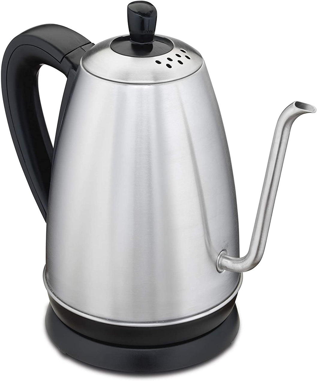 Hamilton Beach 1.2 Liter Gooseneck Pour Over Electric Kettle for Tea and Hot Water, Cordless, Auto-Shutoff and Boil-Dry Protection