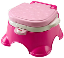 Load image into Gallery viewer, Fisher-Price Stepstool Potty, Pink Princess