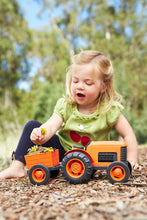 Load image into Gallery viewer, Green Toys Tractor Vehicle, Orange