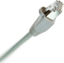 Load image into Gallery viewer, NTW Cat 6 Snagless Shielded Ethernet Network Patch Cable Black -345-S6-001BK