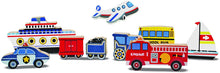 Load image into Gallery viewer, Melissa &amp; Doug Vehicles Chunky Puzzle