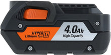Load image into Gallery viewer, Ridgid AC840087P 18 Volt 4 Amp Hour Lithium-Ion Battery w/ Onboard Fuel Gauge (2-Pack of R840087 Battery)