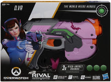 Load image into Gallery viewer, NERF Overwatch D.Va Rival Blaster with 3 Overwatch Rival Rounds