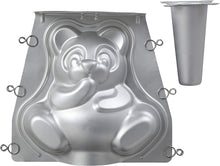 Load image into Gallery viewer, Wilton Teddy Bear 3D Cake Pan Set, a Teddy Bear Made of Cake, Surprise Your Child with a Birthday Cake to Remember, Decorate it Like a Panda or Your Favorite Lovable Bear, 2-Piece
