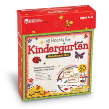 Load image into Gallery viewer, Learning Resources All Ready for Kindergarten Readiness Kit, Reading, Vocab, Handwriting Helper, Ages 4+