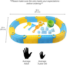 Load image into Gallery viewer, Vokodo 23 Piece Beach Toy Sand Castle Set Includes Molds Tools Bucket Shovel Rake Sifter And Watering Can Perfect For Outdoor Fun Kids Pretend Play Great Gift For Preschool Children Boys Girl Toddlers