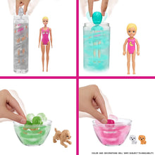 Load image into Gallery viewer, Barbie Color Reveal Set with 50+ Surprises Including 2 Dolls, 3 Pets &amp; 36 Slumber Party-Themed Accessories; Water Reveals Dolls’ &amp; Pets’ Looks &amp; Creates Color Change on Certain Pieces; 28 Mystery Bags