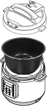 Load image into Gallery viewer, Instant Pot Ceramic Inner Cooking Pot - 8 Quart