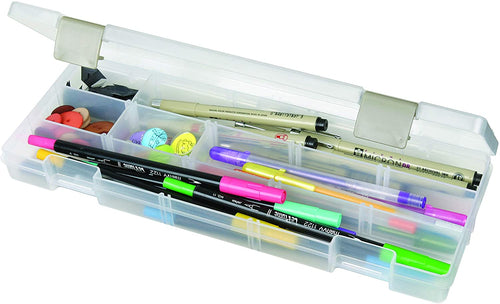 ArtBin 6905AB Sew-Lutions Slim Line Magnetic Box, [1] Small Art & Craft Organizer