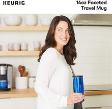 Load image into Gallery viewer, Keurig Faceted Stainless Steel Travel Mug Fits K-Cup Pod Coffee Maker