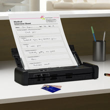 Load image into Gallery viewer, Epson WorkForce ES-200 Color Portable Document Scanner with ADF for PC and Mac, Sheet-fed and Duplex Scanning