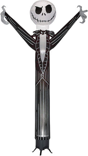 Gemmy 12' Animated Airblown Jiggler Jack Skellington w/Internal Spotlight-Disney