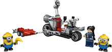Load image into Gallery viewer, LEGO Minions Unstoppable Bike Chase (75549) Minions Toy Building Kit, with Bob, Stuart and Gru Minion Figures, Makes a Great Birthday Present for Minions Fans, New 2020 (136 Pieces)