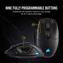 Load image into Gallery viewer, Corsair Dark Core - RGB Wireless Gaming Mouse