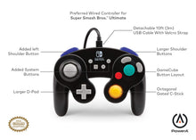 Load image into Gallery viewer, PowerA Wired Controller for Nintendo Switch: GameCube Style - Black
