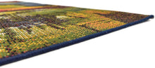 Load image into Gallery viewer, Unique Loom Outdoor Modern Collection Watercolor Abstract Transitional Indoor and Outdoor Flatweave
