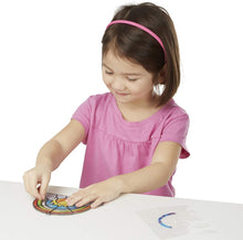 Load image into Gallery viewer, Melissa &amp; Doug Stained Glass Made Easy - Rainbow &amp; Hearts Ornaments