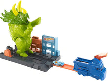 Load image into Gallery viewer, Hot Wheels Smashin&#39; Triceratops Play Set