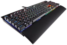 Load image into Gallery viewer, CORSAIR K70 RGB RAPIDFIRE Mechanical Gaming Keyboard - USB Passthrough &amp; Media Controls - Fastest &amp; Linear - Cherry MX Speed - RGB LED Backlit