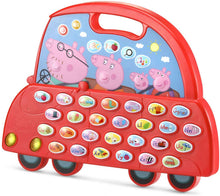 Load image into Gallery viewer, VTech Peppa Pig Learn and Go Alphabet Car, Red