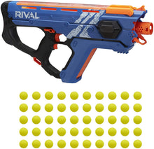 Load image into Gallery viewer, Perses Mxix-5000 Nerf Rival Motorized Blaster (Blue) -- Fastest Blasting Rival System, up to 8 Roundsper S -- Rechargeable Battery, Quick-Load Hopper