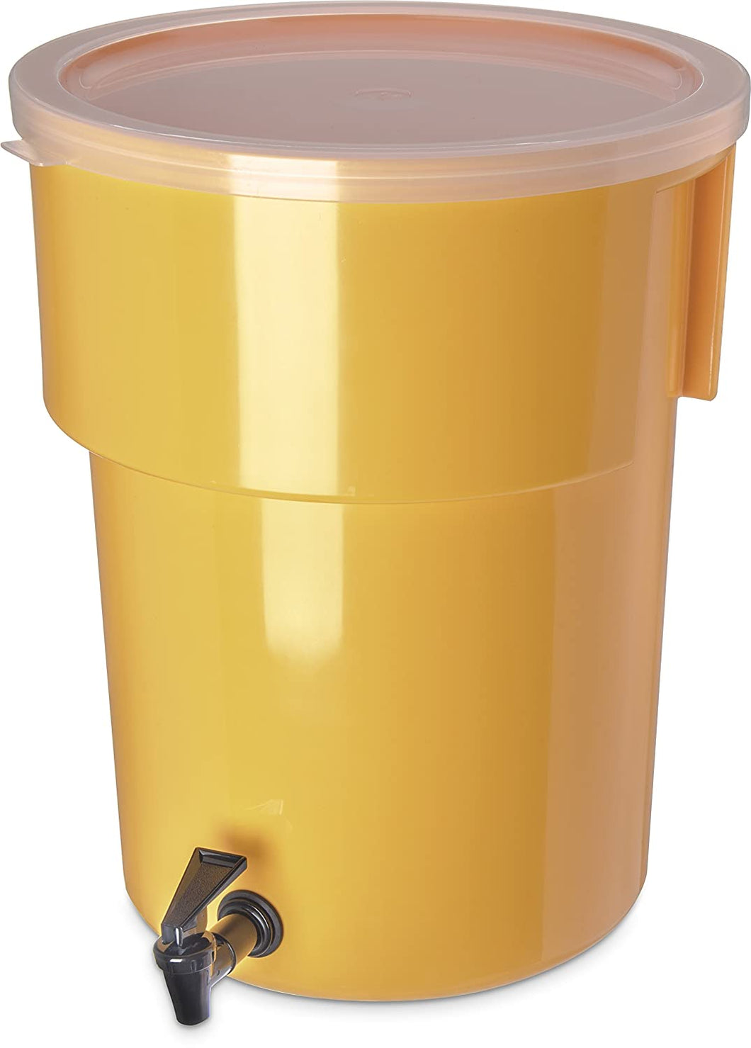 Carlisle 221004 Polyethylene Round Beverage Dispenser, 5 gal. Capacity, 12.37