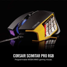 Load image into Gallery viewer, CORSAIR M65 Pro RGB - FPS Gaming Mouse - 12,000 DPI Optical Sensor - Adjustable DPI Sniper Button - Tunable Weights -  Black