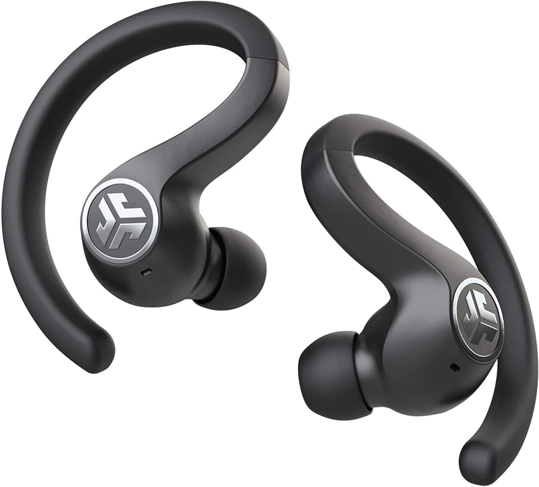 JLab Audio JBuds Air Sport True Wireless Bluetooth Earbuds + Charging Case - IP66 Sweat Resistance - Class 1 Bluetooth 5.0 Connection - 3 EQ Sound Settings JLab Signature, Balanced, Bass Boost