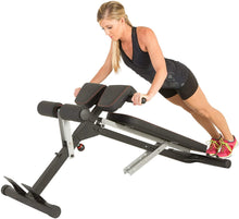 Load image into Gallery viewer, Fitness Reality X-Class Light Commercial Multi-Workout Abdominal/Hyper Back Extension Bench