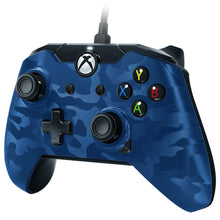 Load image into Gallery viewer, PDP Wired Controller for Xbox One - Blue Camo - Xbox One