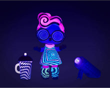 Load image into Gallery viewer, L.O.L. Surprise! Lights Glitter Doll with 8 Surprises Including Black Light Surprises