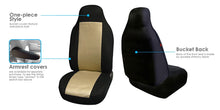 Load image into Gallery viewer, FH Group FB102BEIGE114 Beige 3D Air Mesh Auto Seat Cover (Full Set)