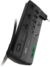 Load image into Gallery viewer, APC Surge Protector with USB Ports