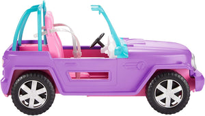 Barbie Off-Road Vehicle with Rolling Wheels