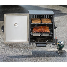 Load image into Gallery viewer, Masterbuilt Compact Outdoor Camping Tailgating Portable Propane BBQ Smoker Grill