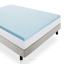 Load image into Gallery viewer, LUCID 2" Gel Infused Ventilated Memory Foam Mattress Topper Full X-Large