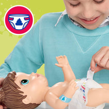 Load image into Gallery viewer, Baby Alive Mix My Medicine Baby Doll, Dinosaur Pajamas, Drinks and Wets, Doctor Accessories, Brown Hair Toy for Kids Ages 3 and Up