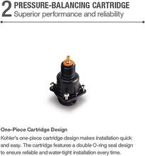 Load image into Gallery viewer, Kohler K-8304-KS-NA Rite-Temp Pressure-Balancing Valve Body and Cartridge Kit with Service Stops