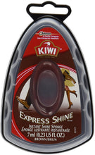 Load image into Gallery viewer, Kiwi Express Shoe Shine Sponge, 0.2 fl oz, Brown