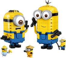 Load image into Gallery viewer, LEGO Minions: Brick-Built Minions and Their Lair (75551) Building Kit for Kids, Great Birthday Present for Kids Who Love Minion Toys and Kevin, Bob and Stuart Minion Characters, New 2020 (876 Pieces)