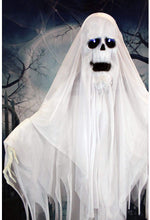 Load image into Gallery viewer, Haunted Hill Farm HHGHST-2FLS Life Size Animatronic Reaper, Indoor/Outdoor Halloween Decoration, Multi