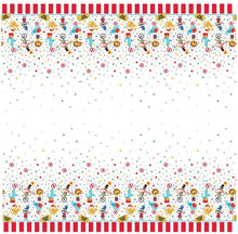 Load image into Gallery viewer, Circus Carnival Rectangular Plastic Table Cover