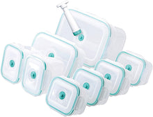Load image into Gallery viewer, Zevro VS2-BW-703 Vac 'n Save Bowl-Shaped Vacuum-Sealing Food-Storage Containers