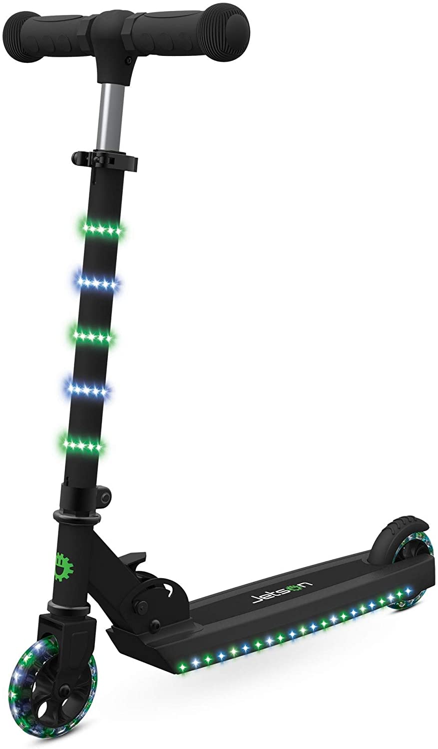 Jetson Orbit Light-Up Folding Kick Scooter, Blue