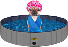 Load image into Gallery viewer, KOPEKS Outdoor Swimming Pool Bathing Tub - Portable Foldable - Ideal for Pets