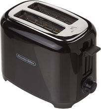 Load image into Gallery viewer, Proctor Silex 2-Slice Extra-Wide Slot Toaster with Cool Wall, Shade Selector, Toast Boost, Auto Shut-off and Cancel Button, Black (22215)