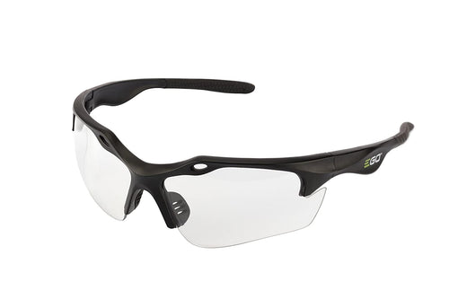 EGO Power+ GS001 Anti-Scratch Safety Glasses with 99.99-Percent UV Protection and ANSI Z87.1 Standards, Clear Lens